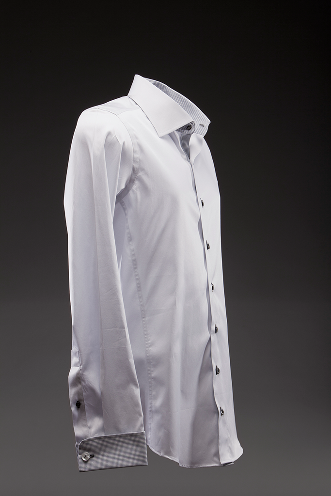 Capo Grey Dress Shirt Shirts - mujaestore